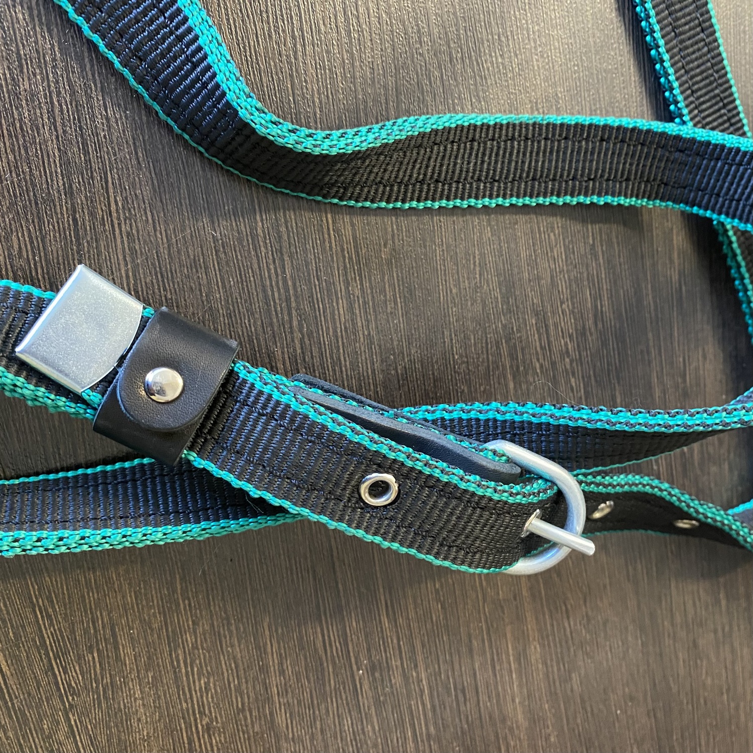 Узда капроновая двойная 25 мм